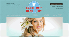 Desktop Screenshot of capitalfamilydentistry.com
