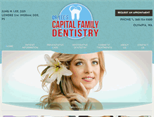 Tablet Screenshot of capitalfamilydentistry.com